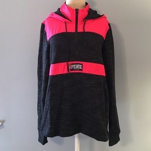 VS PINK Quarter Zip Hoodie